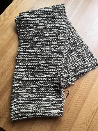 Schal, Wolle, Handarbeit 