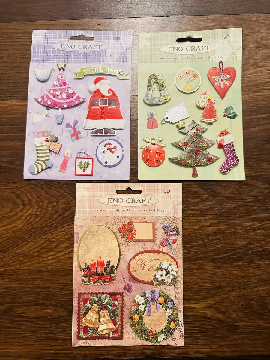 Aufkleber: Weihnacht Stickers 3 D – Neu und originalverpackt aus Zürich von Fabrizio1978
