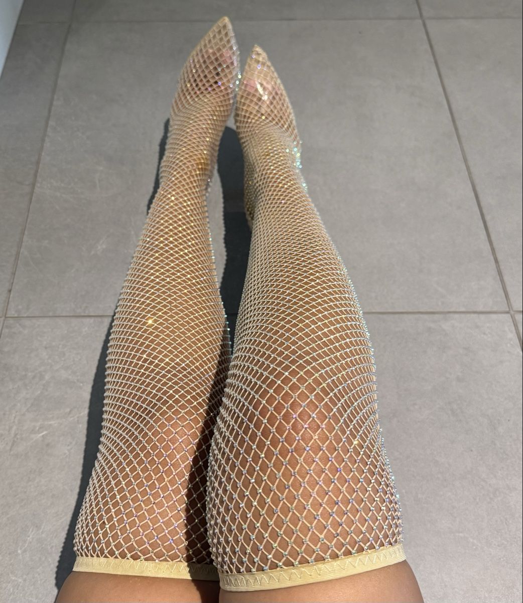 Scarpe da donna: Cuissardes Strass – Nuovo (secondo la descrizione) da Fribourg venduto da Mya_Asb 1
