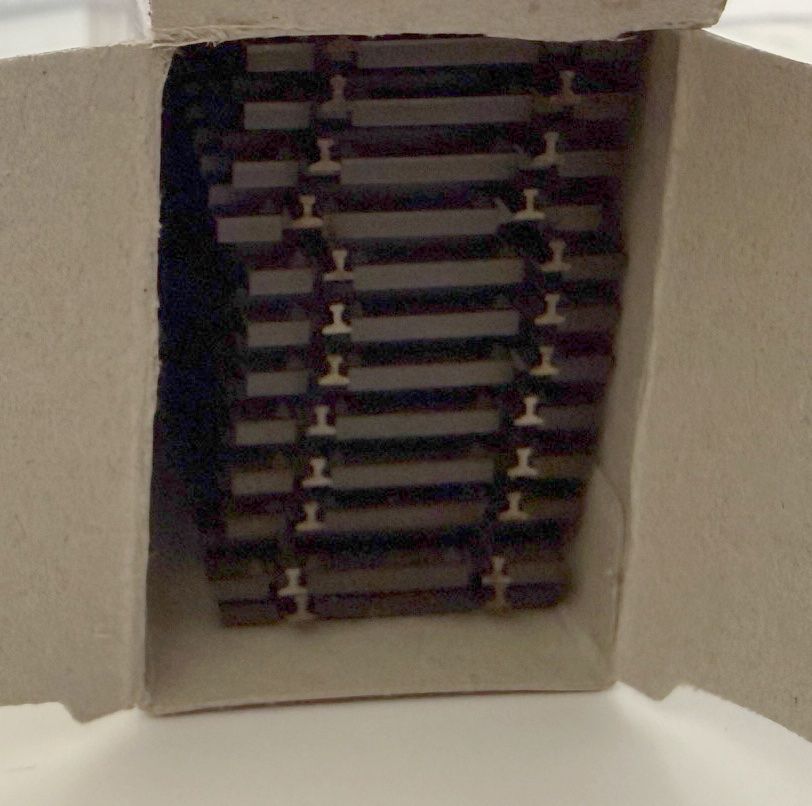 Bemo Modellini di ferrovie: Bemo Gleis gerade H0m 4294 037 – Usato da Samedan venduto da Gischpel25 3