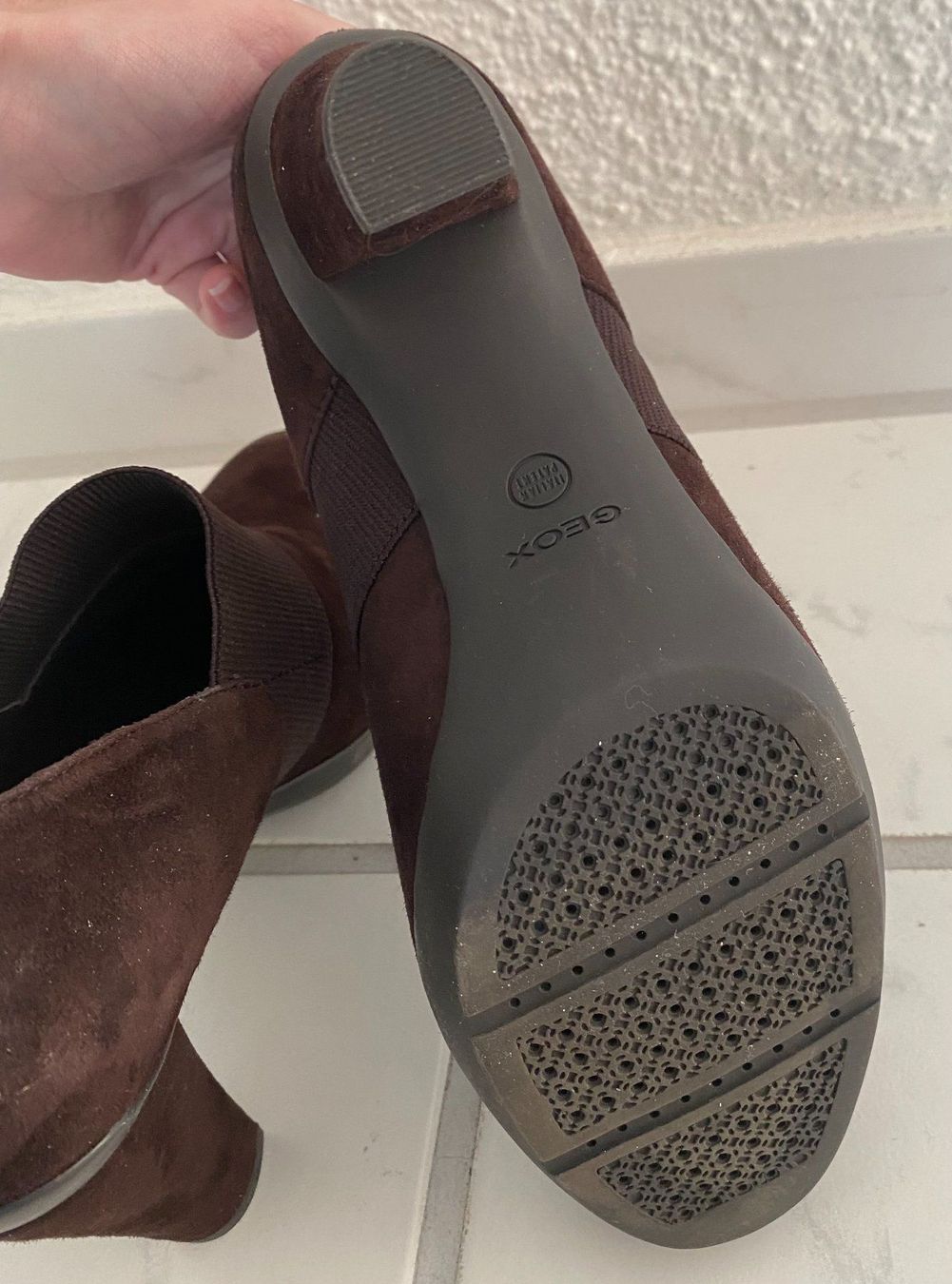 Geox Scarpe da donna: Geox Schuhe mit Absatz, braun, Gr. 38 – Usato da Emmenbrücke venduto da Florentina27 5