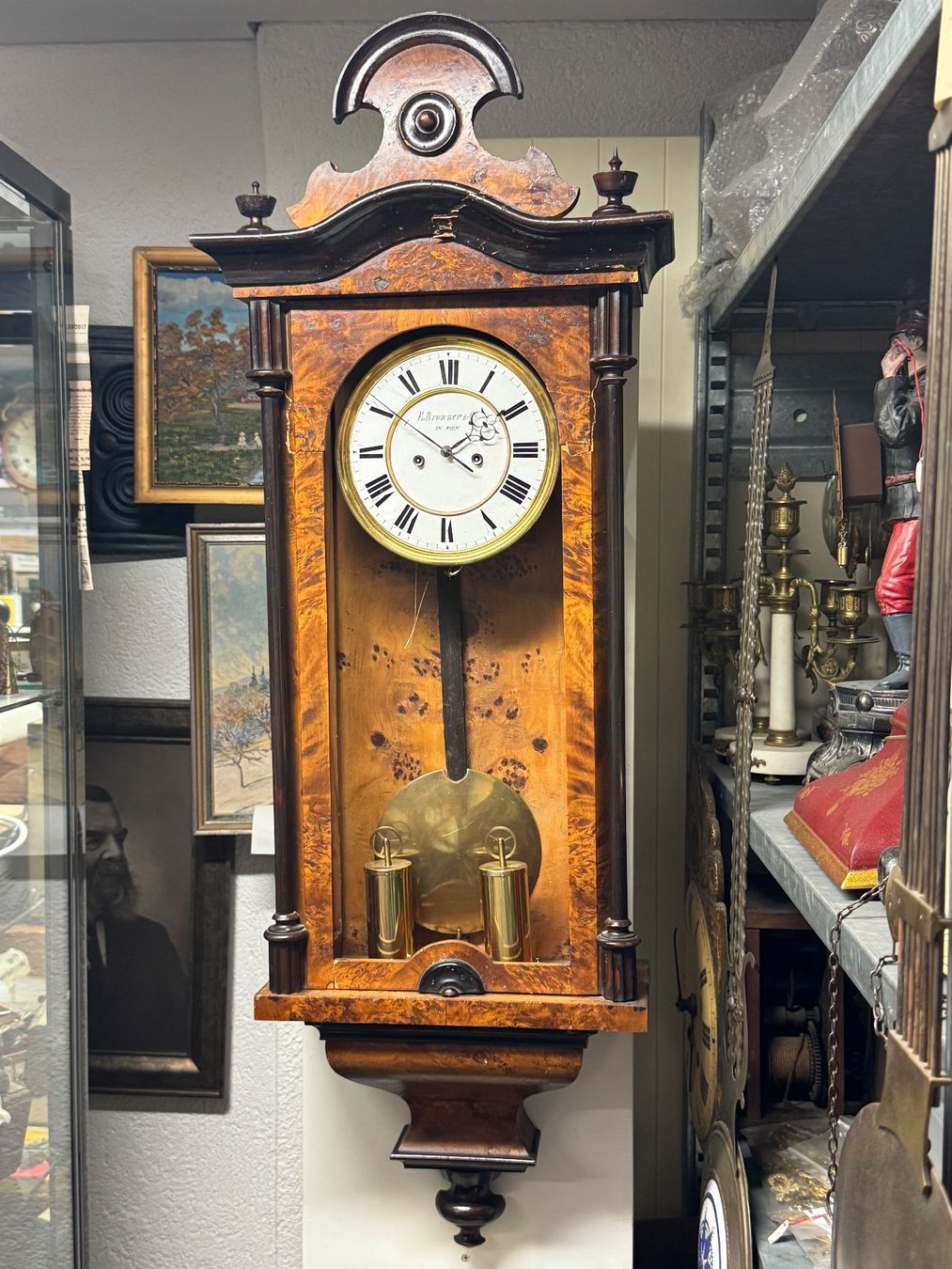 Orologi: Wiener Gewichtsregulator 1880 – Usato da Schönenwerd venduto da Comtoise