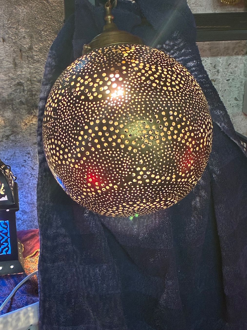 Lampadari & plafoniere: Deckenlampe Messing aus Marokko – Usato da Zürich venduto da thetschi 2