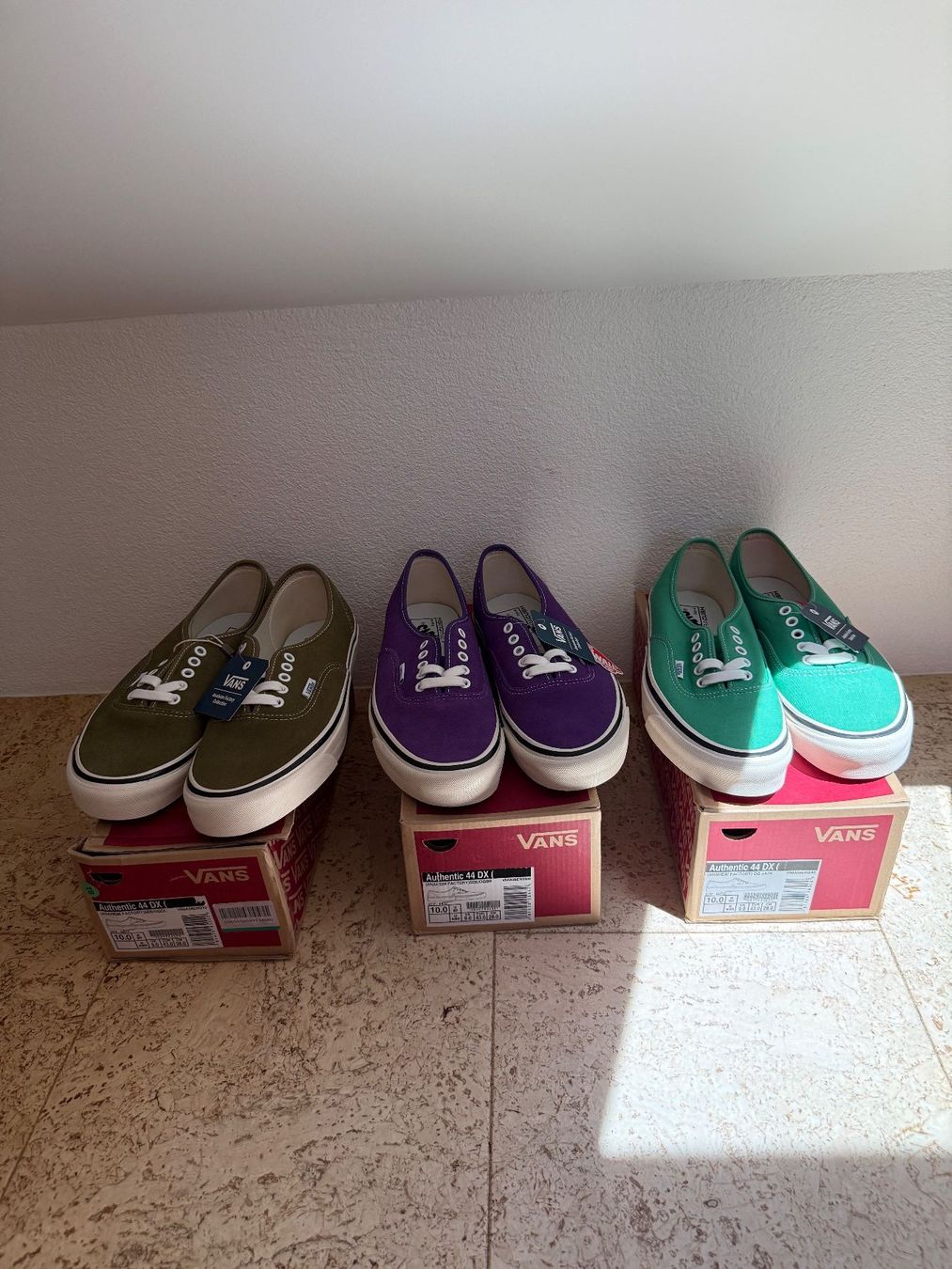 Vans Scarpe da uomo: 3x Vans Authentic 44 DX "Anaheim Factory" – Nuovo e nell'imballaggio originale da Worb venduto da le_castor