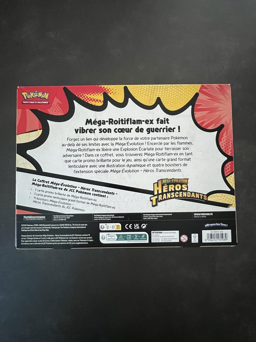 Pokémon Carte collezionabili: Bundle coffrets Héros Transcendants ME2.5 - Pokémon FR – Nuovo e nell'imballaggio originale da Buix venduto da ant_sfb9 4