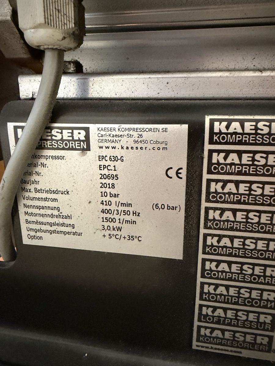 Kaeser Compressori: KAESER Kompressor + Trockner, top Zustand! – Usato da Oberglatt ZH venduto da couvert24 2