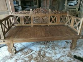 Bank Teak Holzbank Sitzbank Gartenbank Teakholz Gartenmöbel