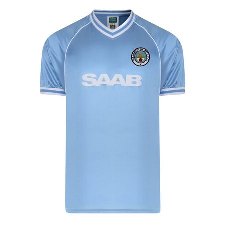Manchester City 1982 Retro Trikot  -Grösse: S