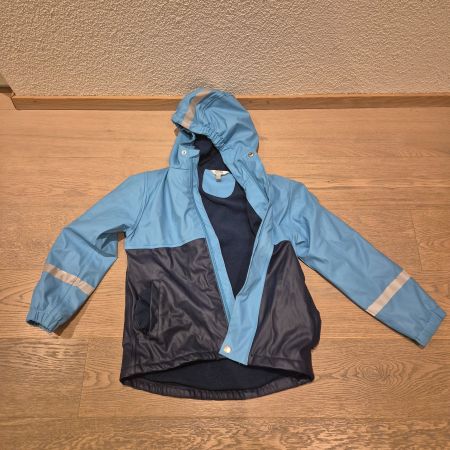 Gefütterte Regenjacke Gr. 122