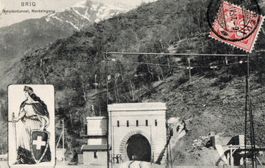 Brig - Simplontunnel,Nordeingang