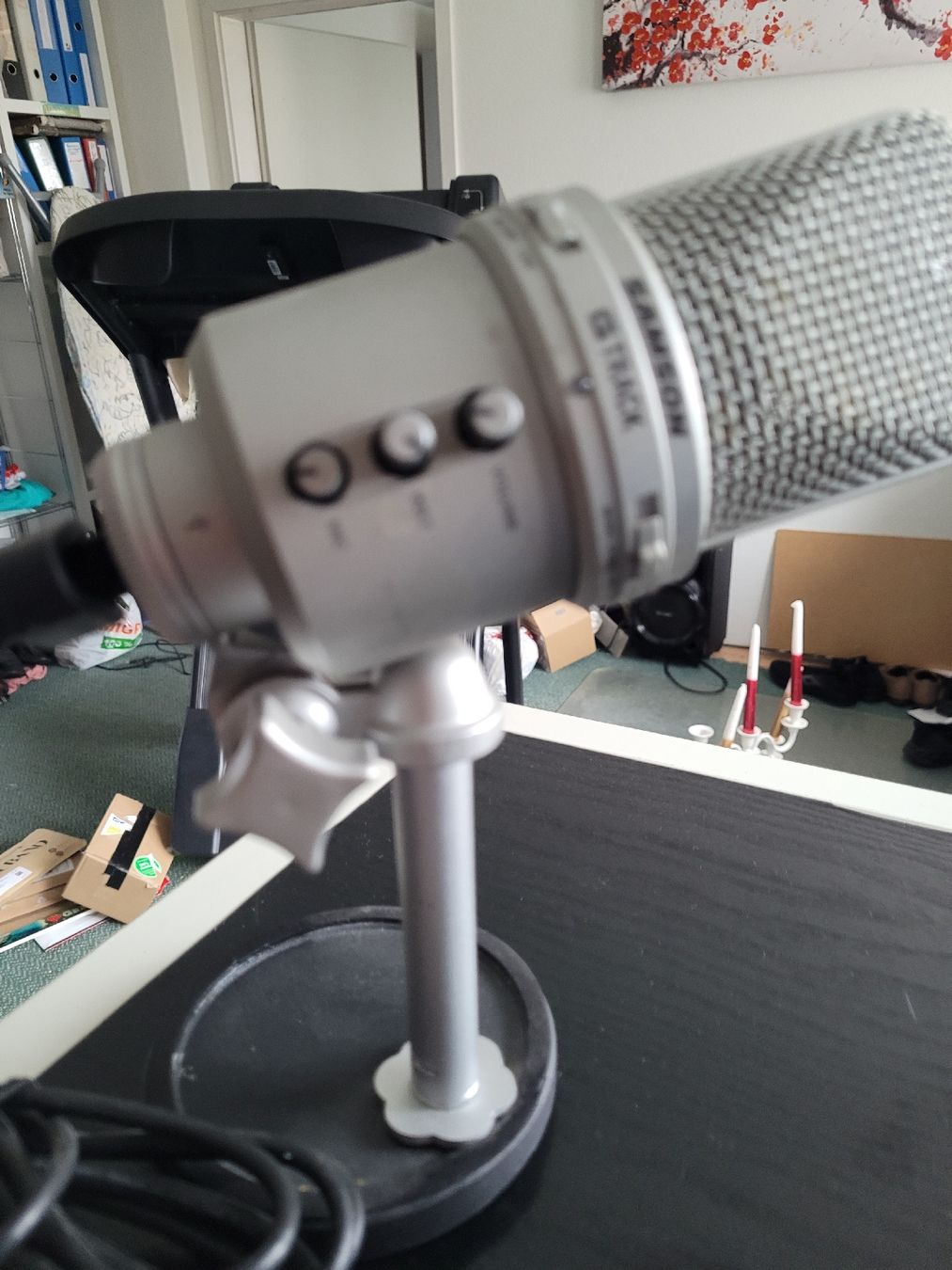 Microphones: Samson G-Track USB-Mikrofon mit Ständer – Neuf (Voir description) à Bassersdorf par K1966 2