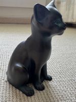 Elegante Katzenfigur im Art-Déco-Stil (Vintage)