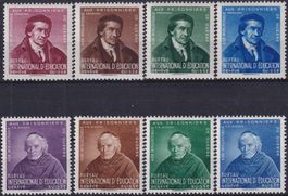 1942, BIE, Nr.I-VIII (Vorläufer) postfrisch **, Kat: 120.-