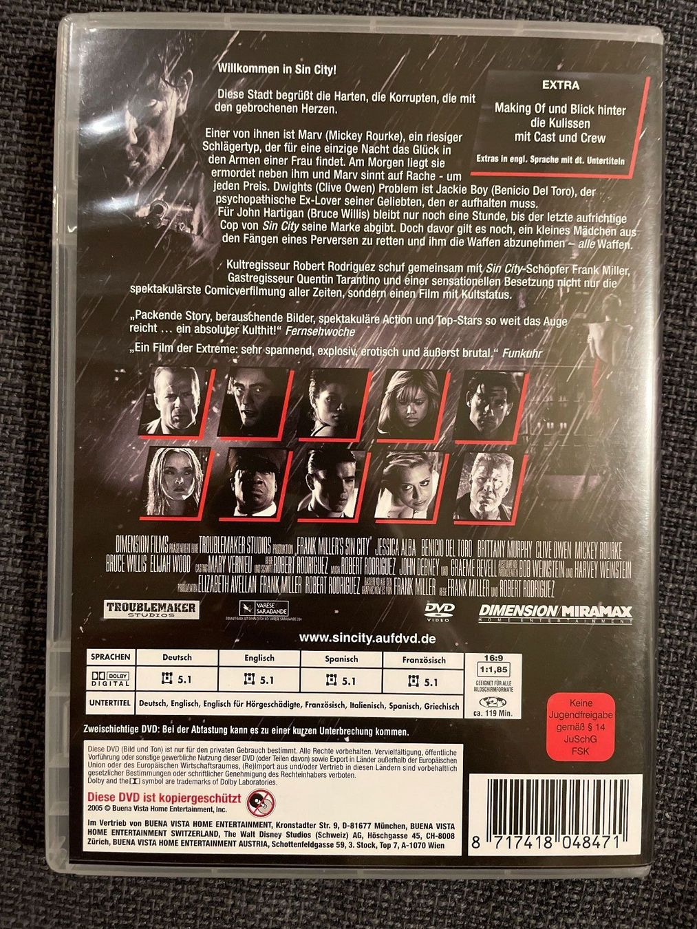 Tutti i DVDs: [DVD] Sin City (2005) – Usato da Frasnacht venduto da GracyStore 1