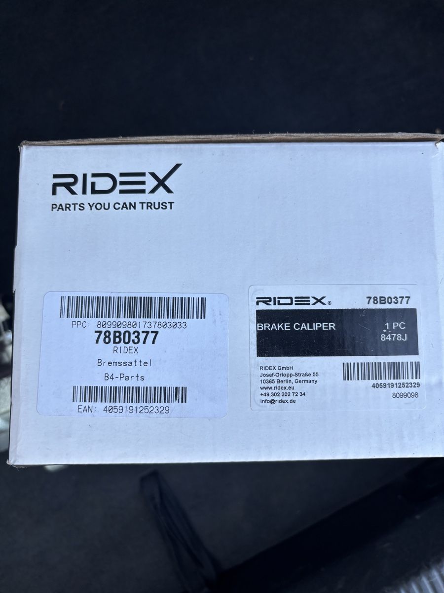 Audi Tutti pezzi di ricambio auto: Bremssattel Ridex – Nuovo (secondo la descrizione) da Riggisberg venduto da luc_8wwt 2