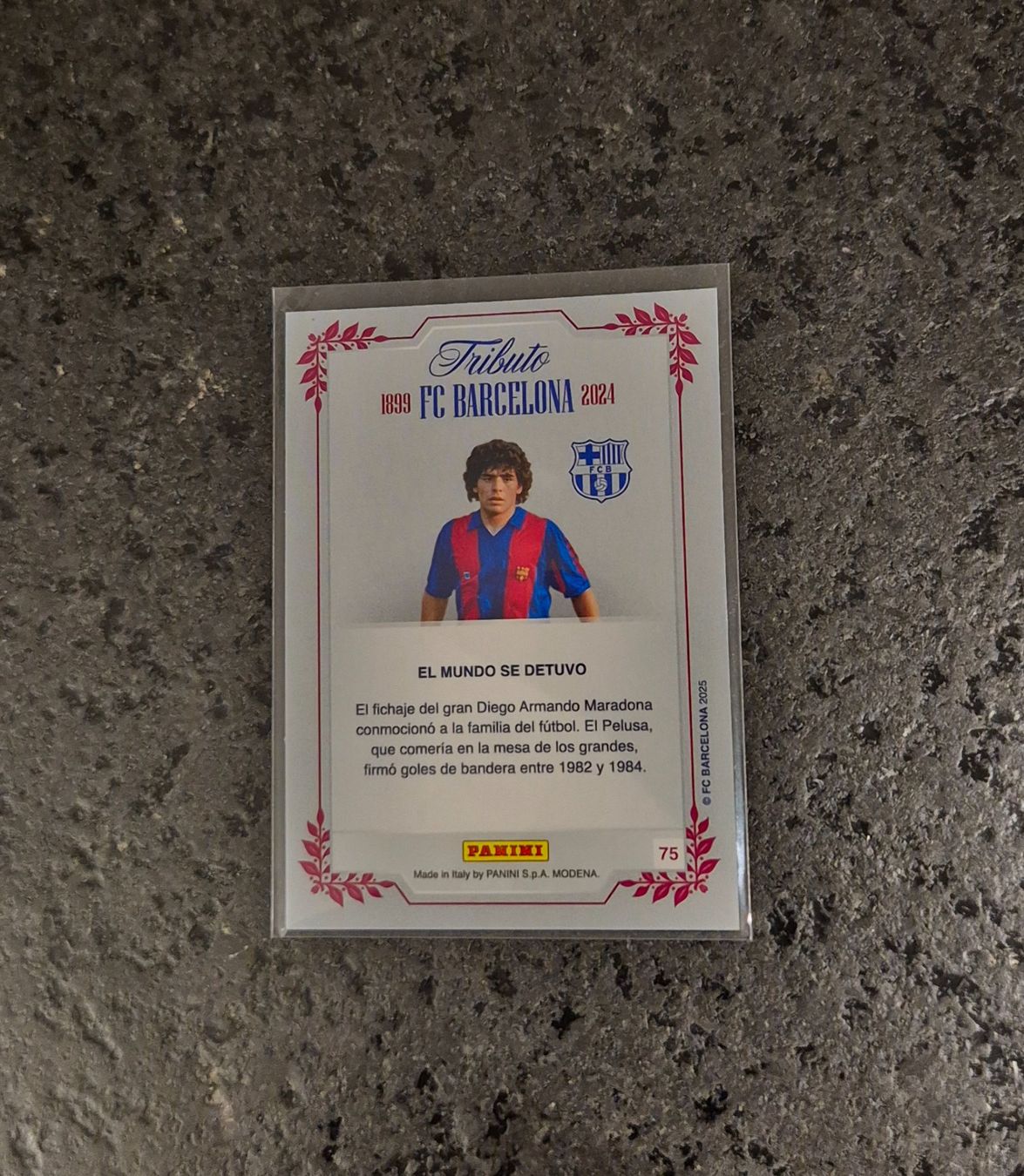 Topps Carte collezionabili: Diego Maradona - Barcelona - Panini – Nuovo (secondo la descrizione) da Burg AG venduto da Danoe 1