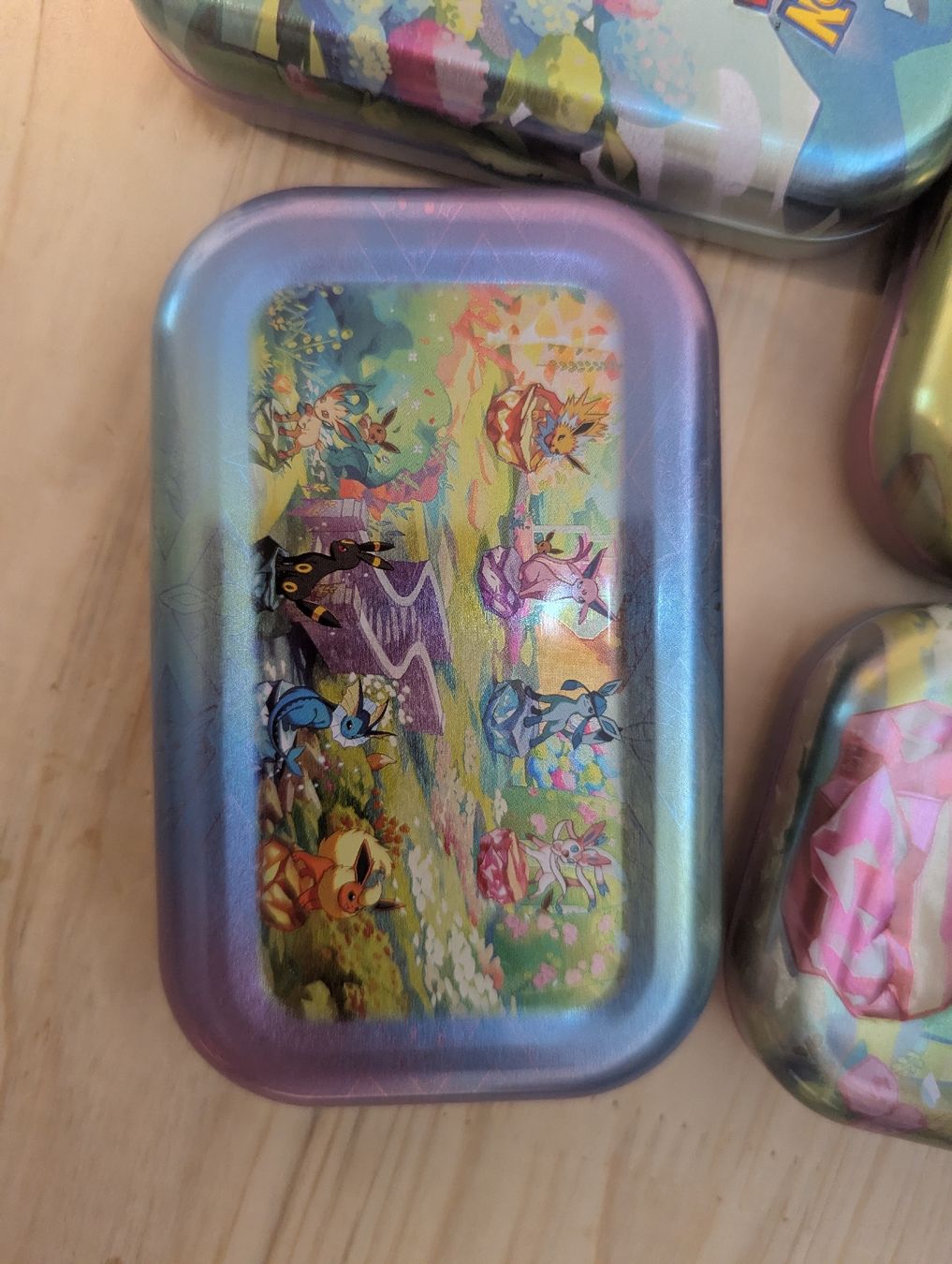 Pokémon Carte collezionabili: 5 leere Pokémon Mini Tins – Prismatic Evolution – Usato da Baden venduto da pla_8vlc 1