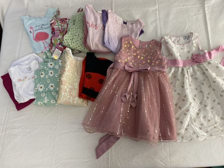Nr.8 Sommer Kleider Set, Mädchen, Grösse86-92, Top Zustand!