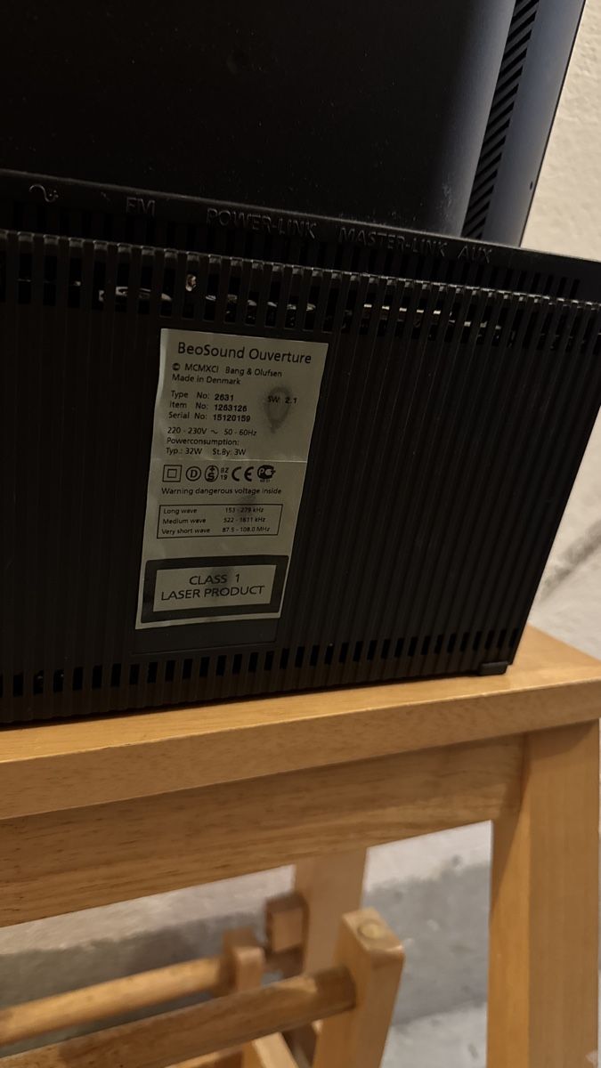 Bang & Olufsen Audio- & Mediensysteme: Bang & Olufsen BeoSound Ouverture  – Defekt aus Zürich von beli_30 4