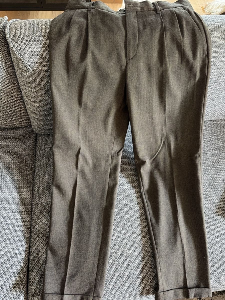 H&M Pantaloni: Braune H&M Stoffhose – Usato da Pontresina venduto da dav_qr2s 1