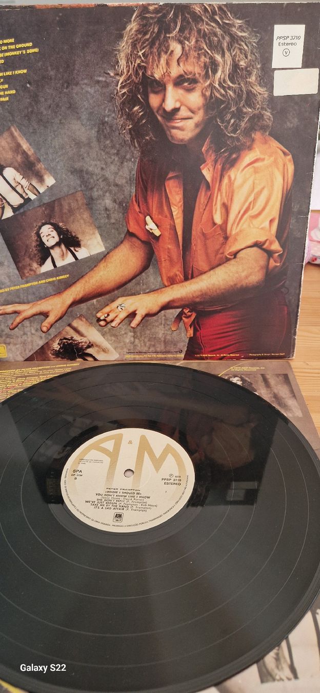 Dischi in vinile: ⚫️ Vinyl- Peter Frampton Where I Should Be – Usato da Yvonand venduto da RF-VINYL 2