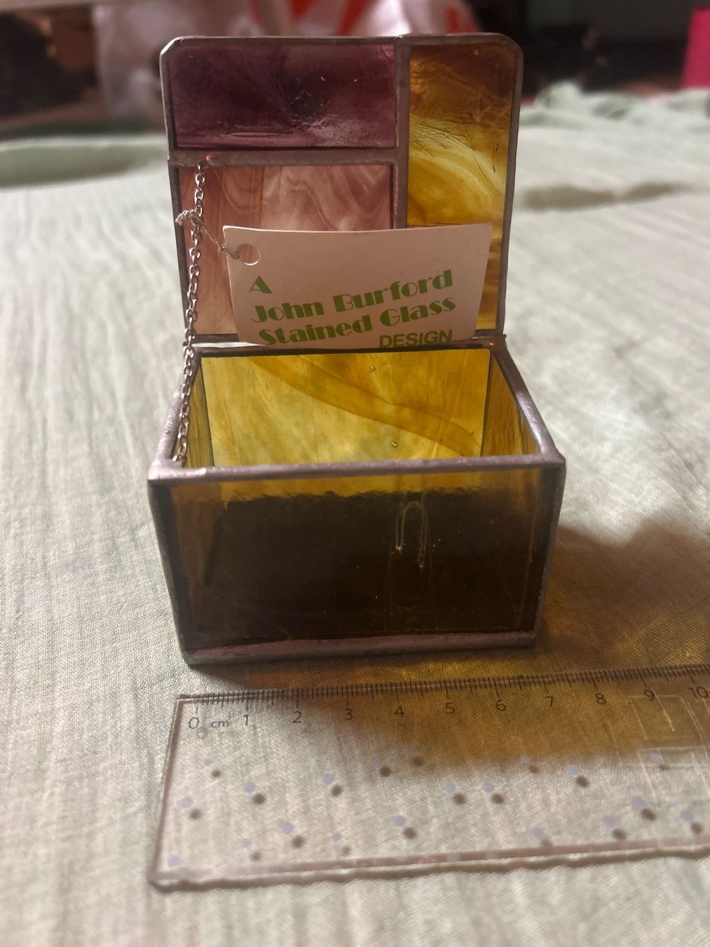 Bicchieri: John Burforf Glas Schmuckdose – Usato da Riehen venduto da S______