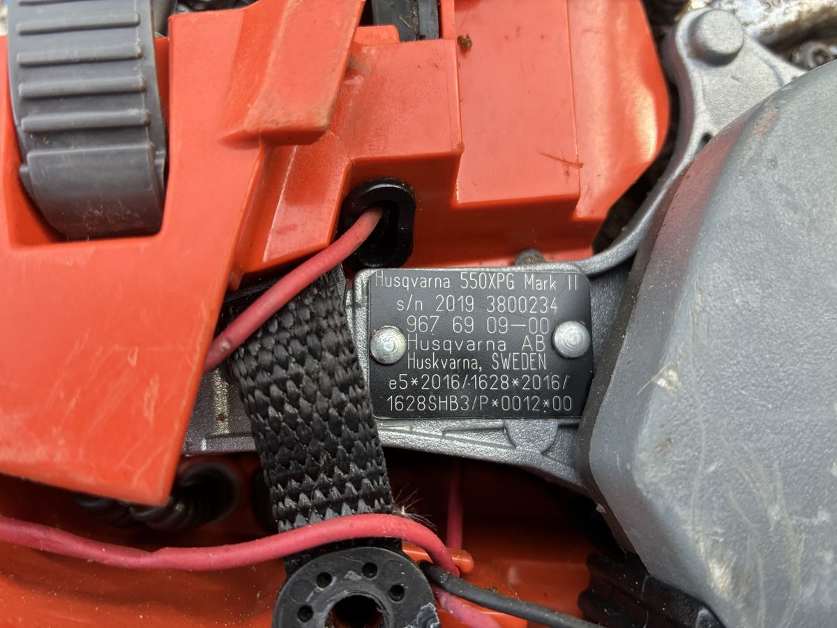 Husqvarna Seghe: Husquarna 550 XPG Mark 2 – Difettoso da Rüderswil venduto da Avant530 7