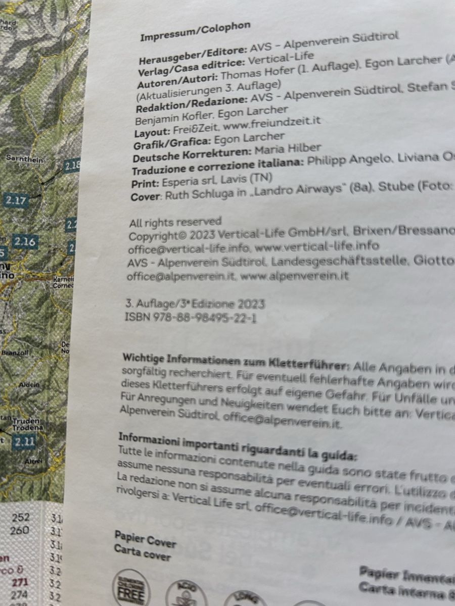 Livres: Kletterführer Südtirol – D'occasion à Affoltern am Albis par trabanti02 2