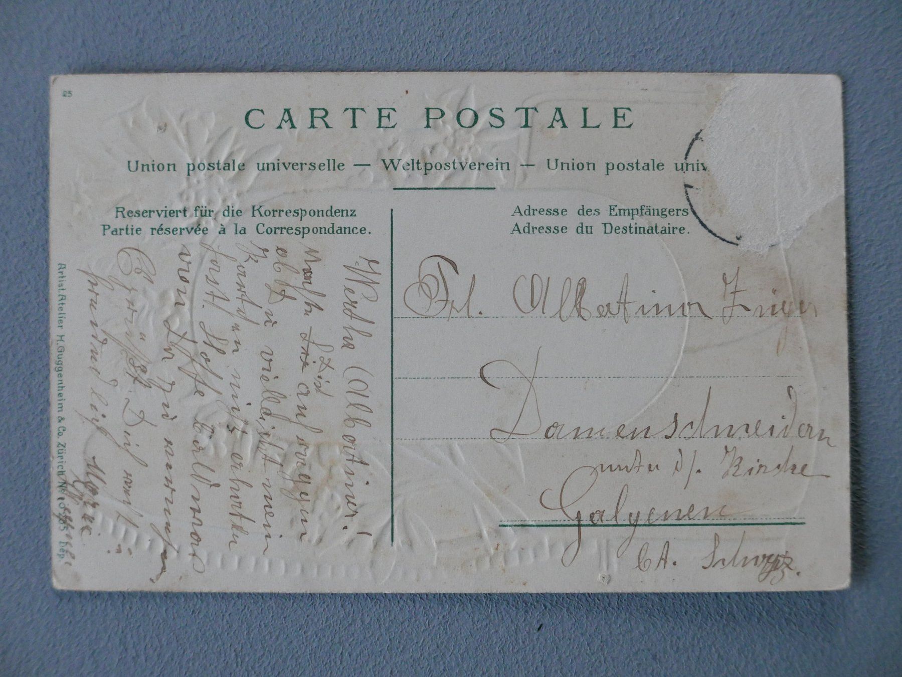 Cartoline postali: ANTIKE ANSICHTSKARTEN FLÜELEN HERGISWIL WEGGIS – Usato da Balgach venduto da Zwischenraum 6