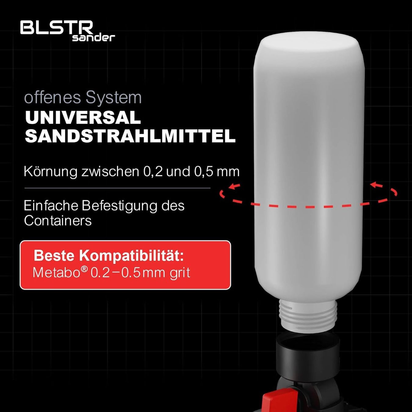 Alle Maschinen: BLSTR sander - tragbarer Sandstrahler - neuwertig – Gebraucht aus Cordast von Eliane73 8