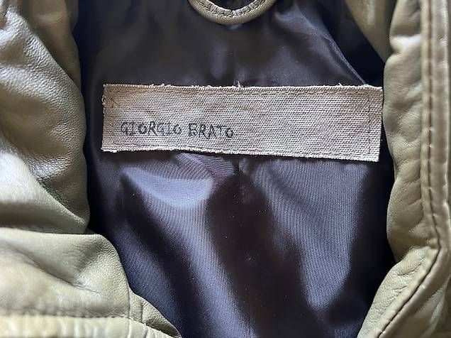 Giorgio Brato Giacche: Giorgio Brato - Lederjacke Gr. 38 – Usato da Burg im Leimental venduto da Anna_Wiener 2