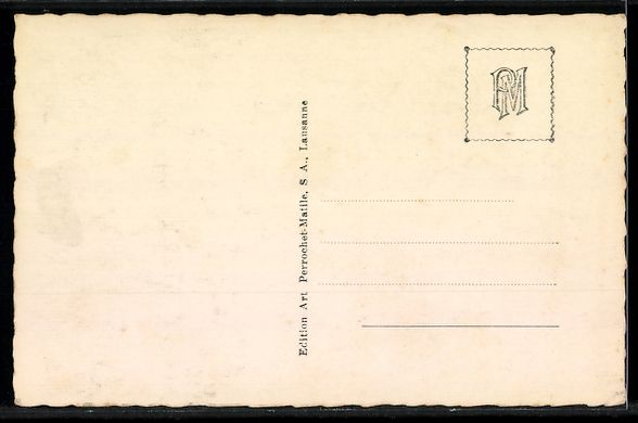 Cartoline postali: Crans s. Sierre, Paysage d'hiver avec tr – Usato da Berlin venduto da bartko-reher 1