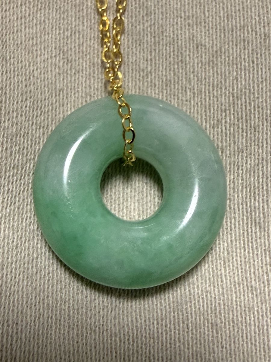 Ketten: Jadeite Kette mit Zertifikat – Neu (gemäss Beschreibung) aus Oberhof von RealStone 3