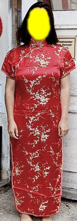 Kleid China-Styl Damen