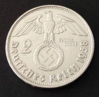 Deutsches Reich - 2 Reichsmark 1938 B