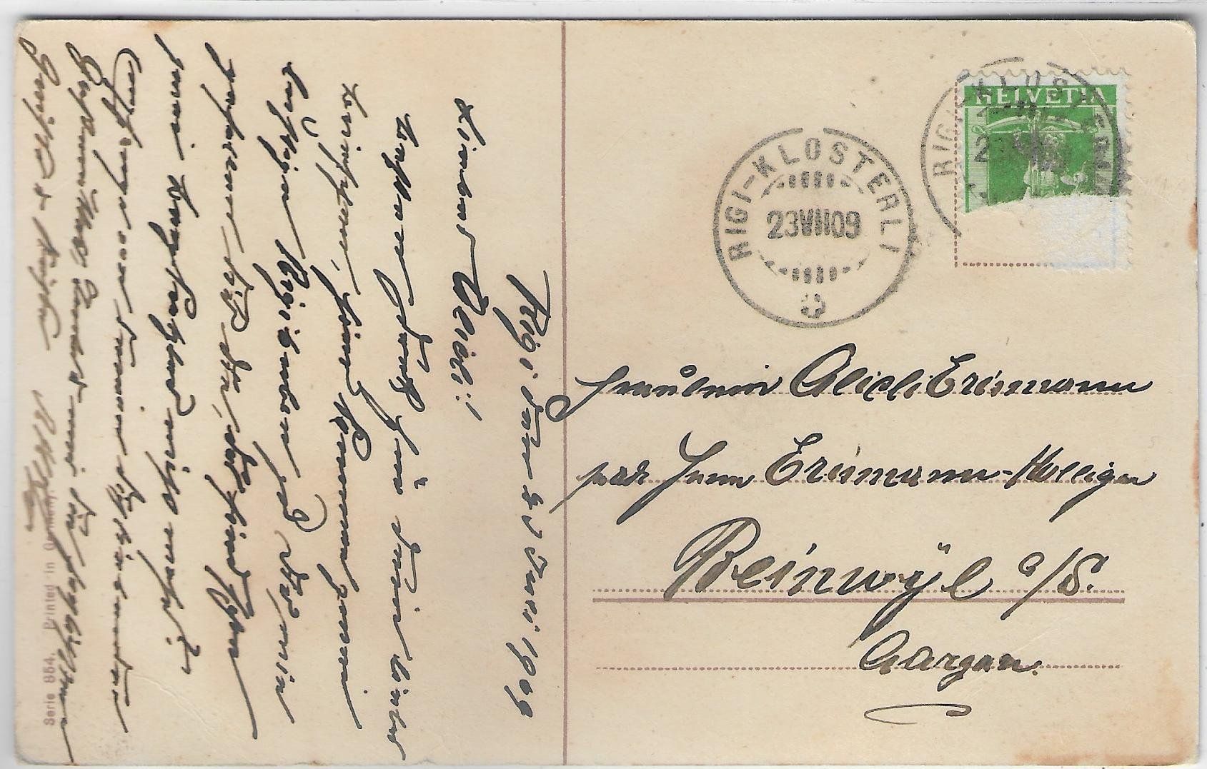 Cartoline postali: Trachten-Kinder am Berg – Difettoso da Ettingen venduto da Kartenplanet 1
