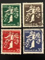 1939 Expo nationale 232z-233z-234z-235 ʘ
