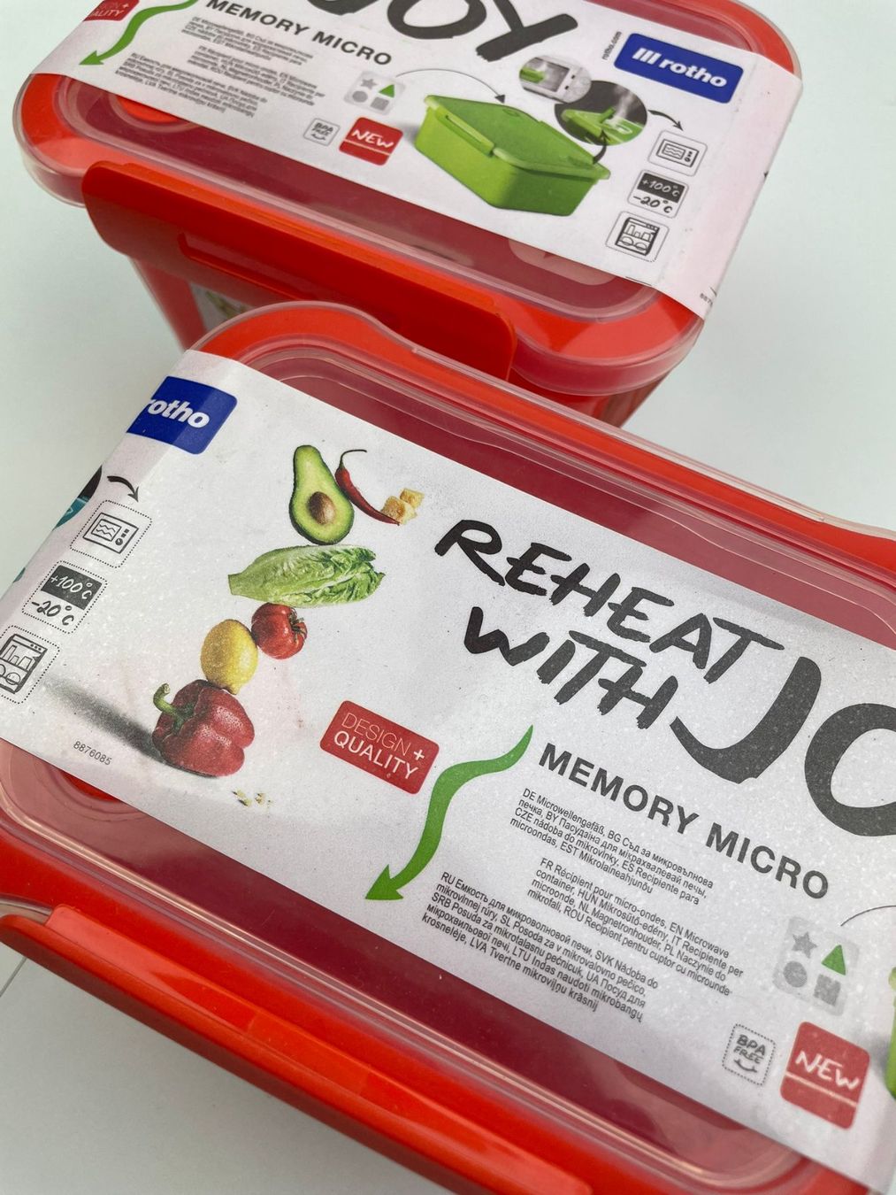Rotho Behälter & Ähnliches: 2x Tupperware rot der Marke rotho – Neu und originalverpackt aus Wängi von LiqKojote 1