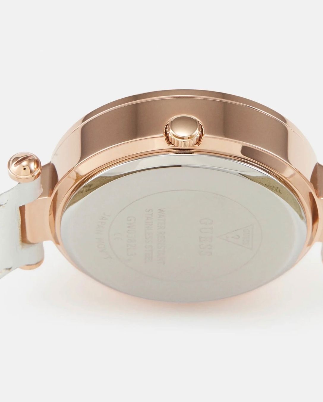 Guess Orologi: Guess Damen Uhr - white rosegold – Nuovo e nell'imballaggio originale da Oberaach venduto da Dandy2021 1