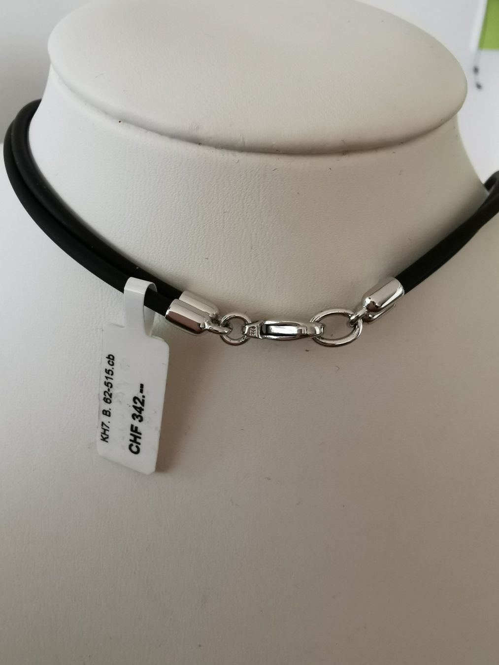 Colliers: Silber Collier mit Onix und Carneol Cabochon – Neuf avec emballage d'origine à Dierikon par Buntspecht-10 3