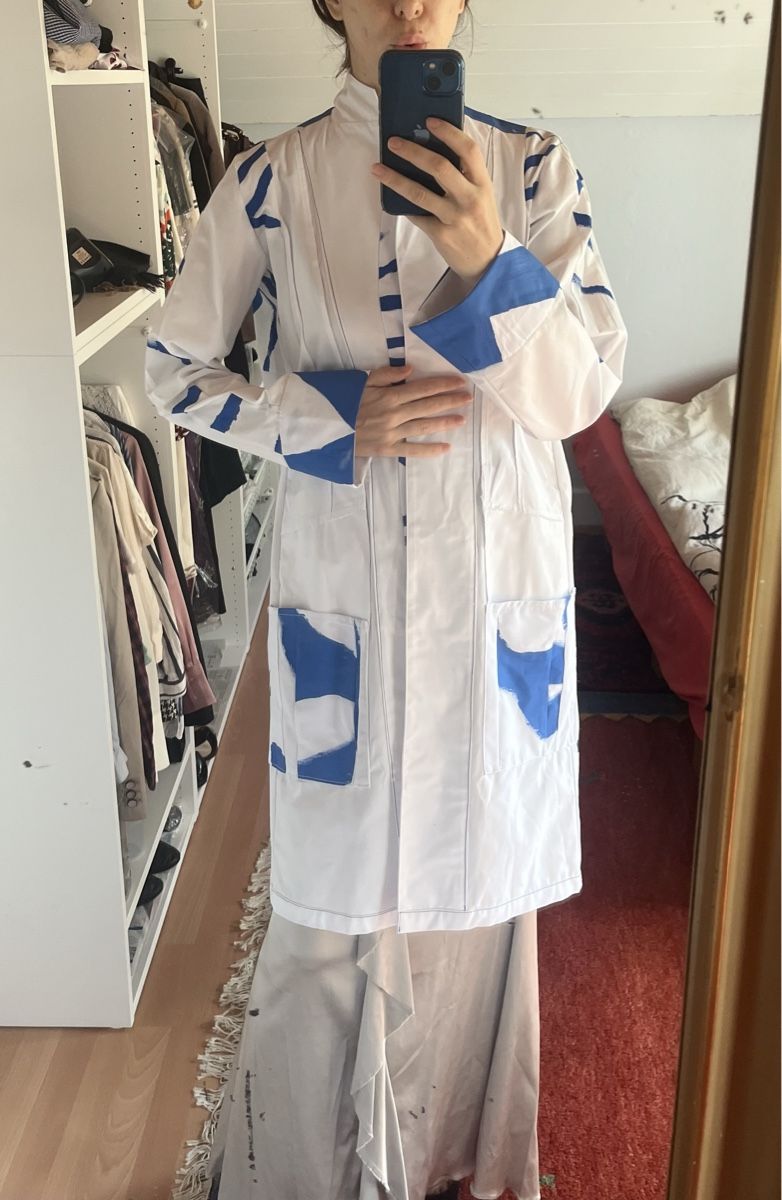 Giacche: Neue 1664-Blanc-Jacke / designer Yeaz Anders, Universalgröße – Nuovo e nell'imballaggio originale da Pully venduto da vik_2mrb 3