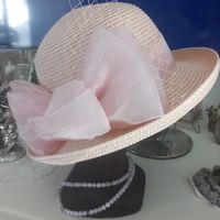 Äs Bijou vo Sommer Hut /Hochzeit / Vintage