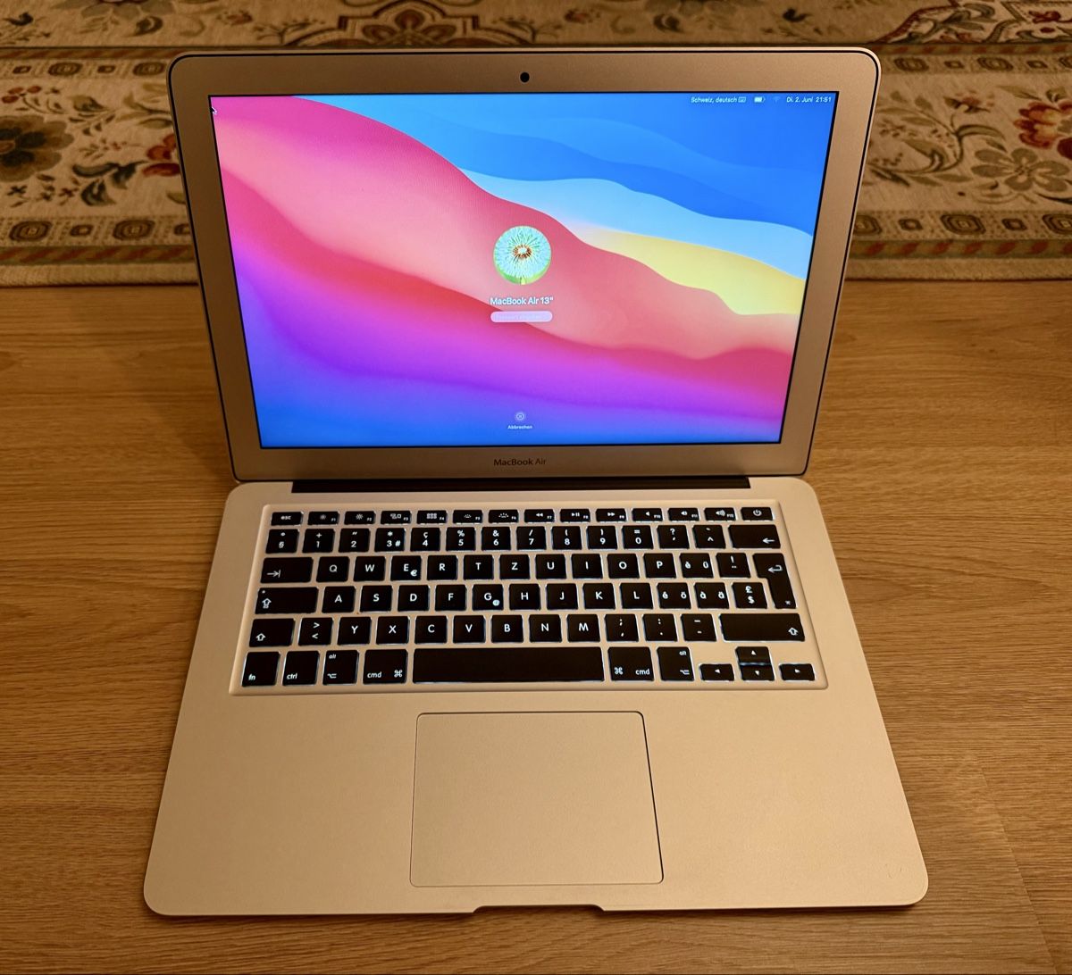 Apple Notebook: MacBook Air 13" mid 2013 / Big Sur – Usato da Egliswil venduto da HolgerHermann 1