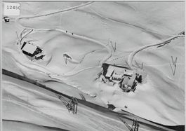 Flugaufnahme Alpenblick mit Arlenwald-