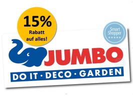 15% Rabatt Jumbo Gutschein ab 50.– auch gültig auf Aktionen
