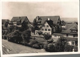 Alte Ansichtskarte Zürich, Anstalt Balgrist 1962