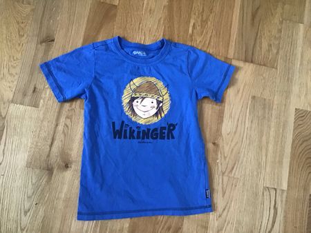 Jako-O T-Shirt Wikinger blau Grösse 116/122 