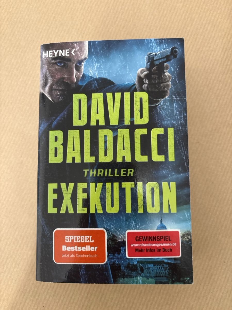 Libri: David Baldacci - Exekution Thriller, Taschenbuch Top! – Usato da Erlinsbach venduto da Camara4