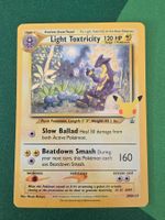 Pokemon Light Toxtricity SWSH137 Celebrations Englisch