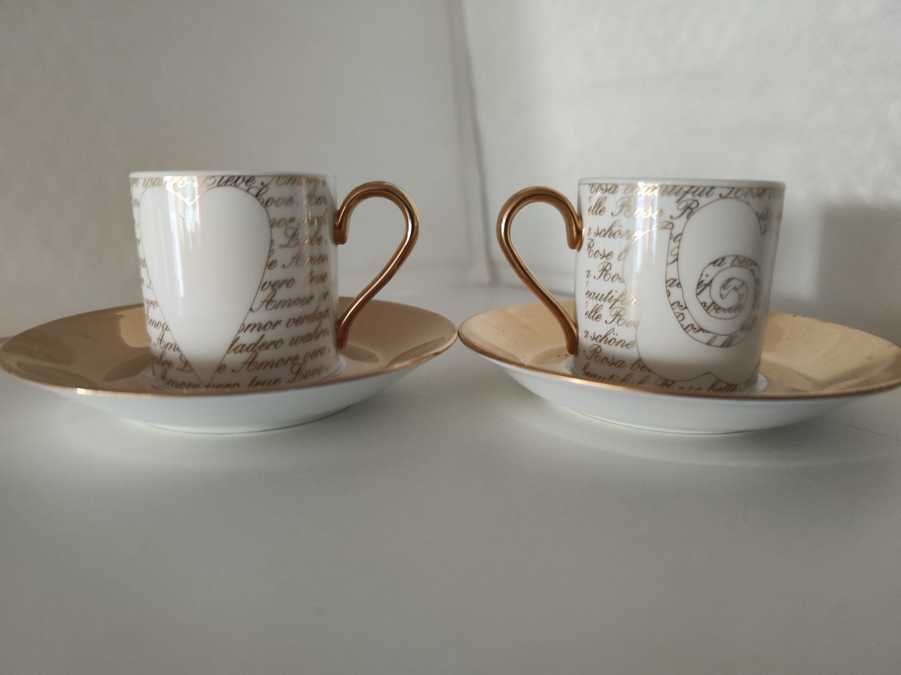 Tazze: 2 Espresso Tassen – Usato da Fislisbach venduto da Flohmarkt.-